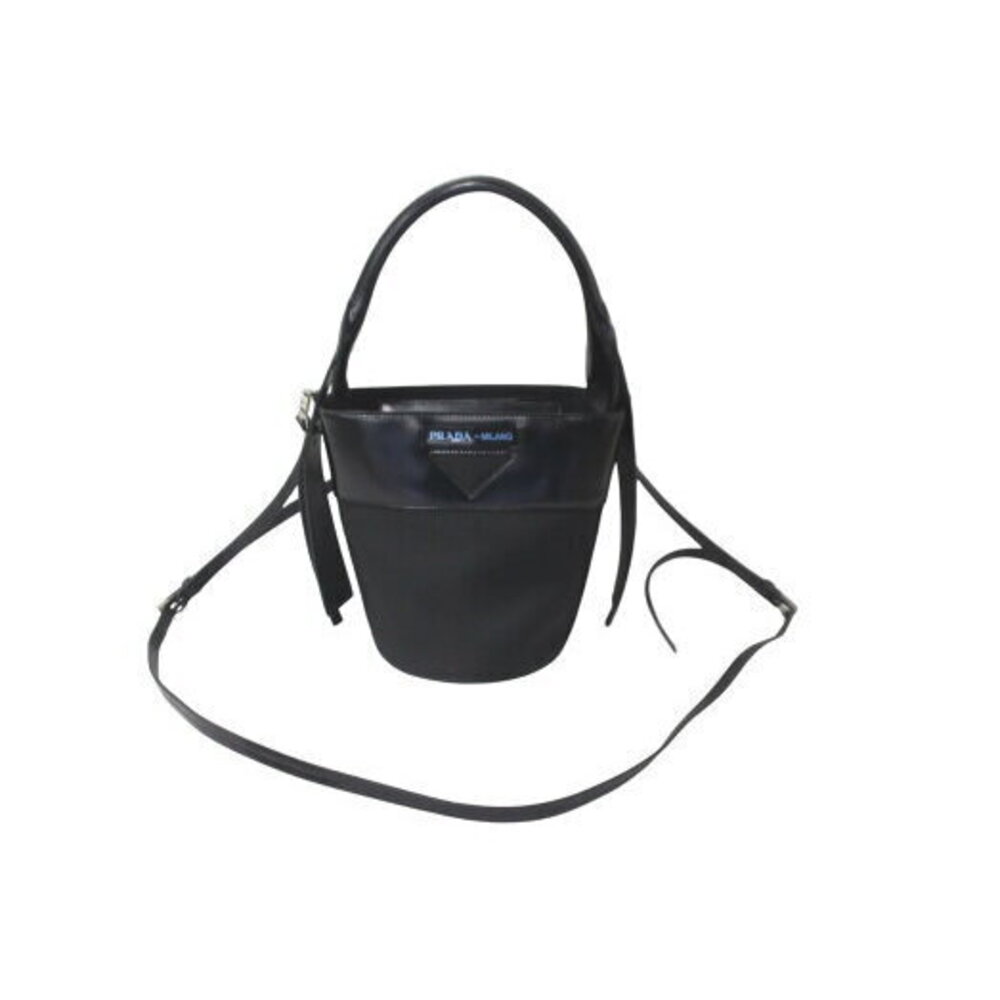 Prada Ouverture Bucket Bag Black